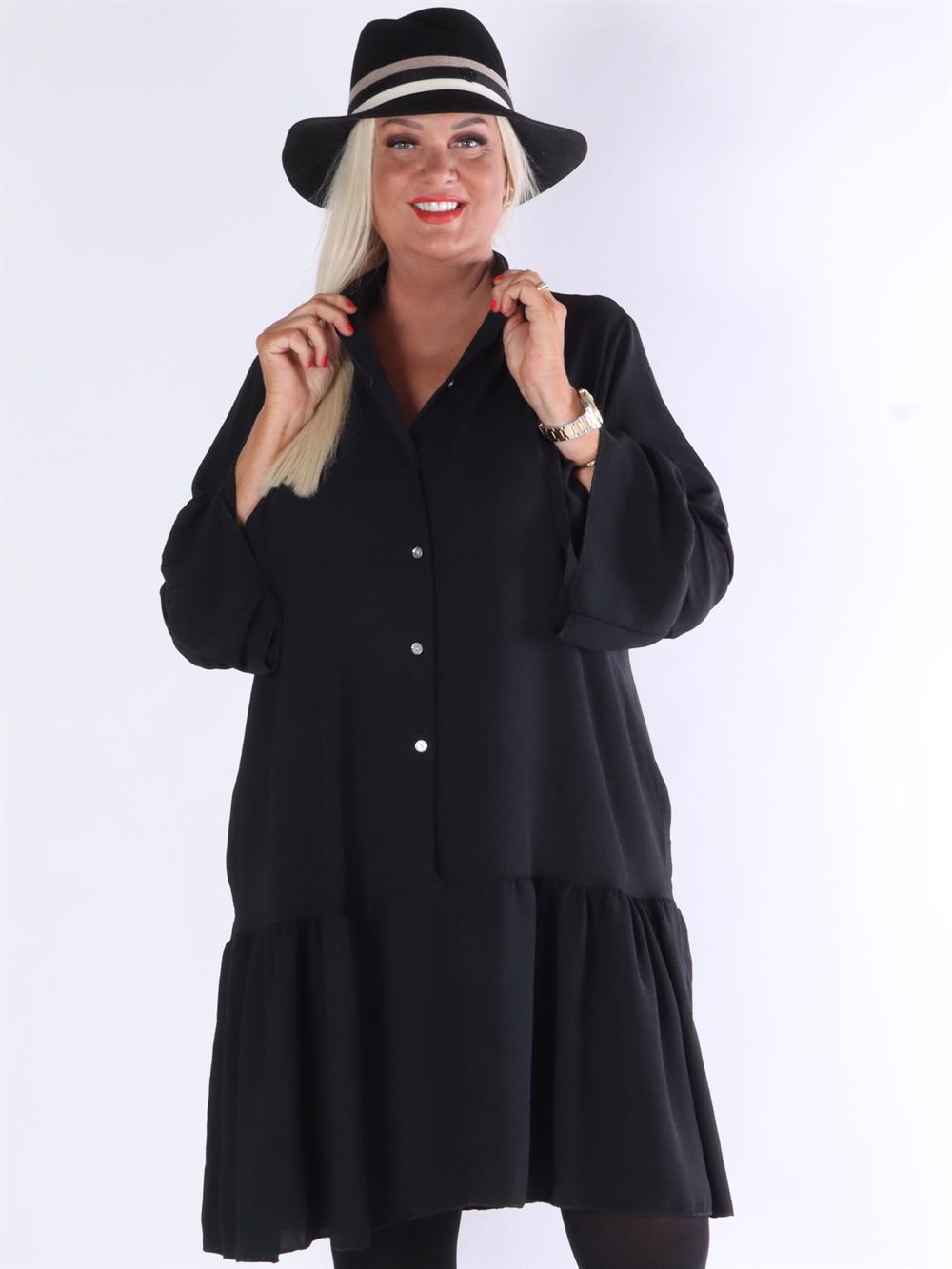 Nicolina - Klänning med banddetaljer